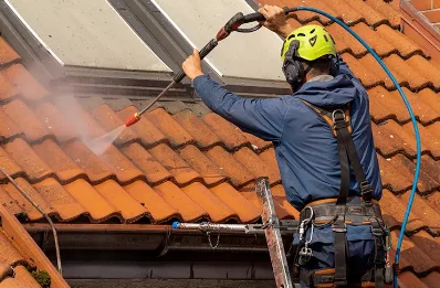 Démoussage et hydrofuge de toiture à Sampigny